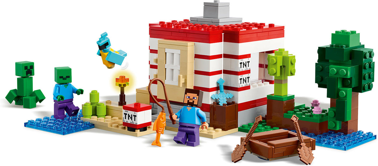LEGO MINECRAFT The TNT Jungle House