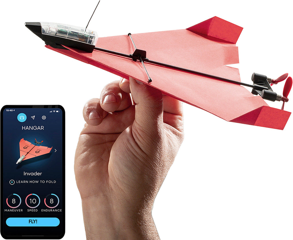 Power Up SmartPhone Controlled Paper Airplane