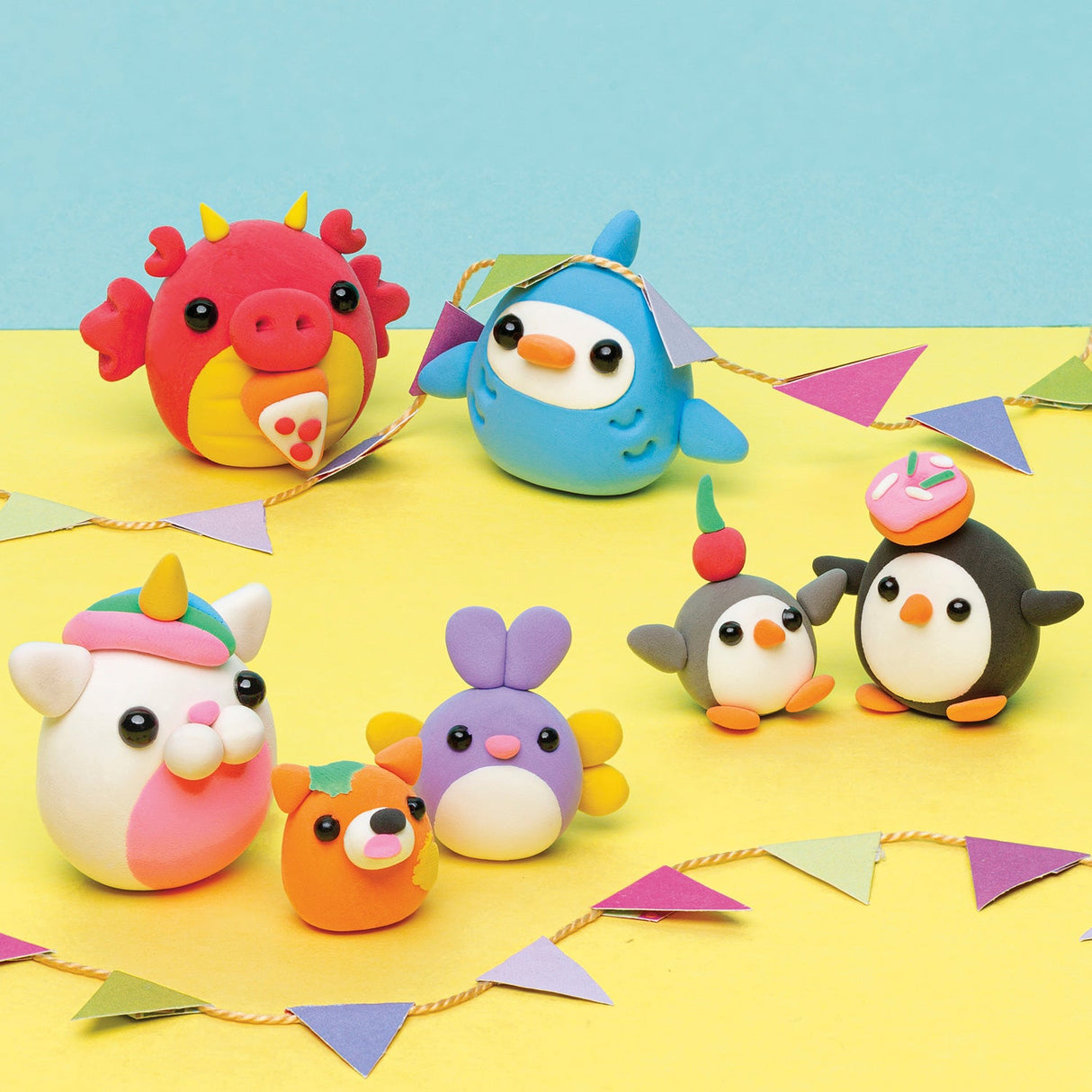 KLUTZ Air-Dry Clay Animal Party!