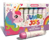 Jumbo Jots 8 Dual Tip Unicorn Markers