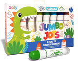 Jumbo Jots 8 Dual Tip Dinosaur Markers