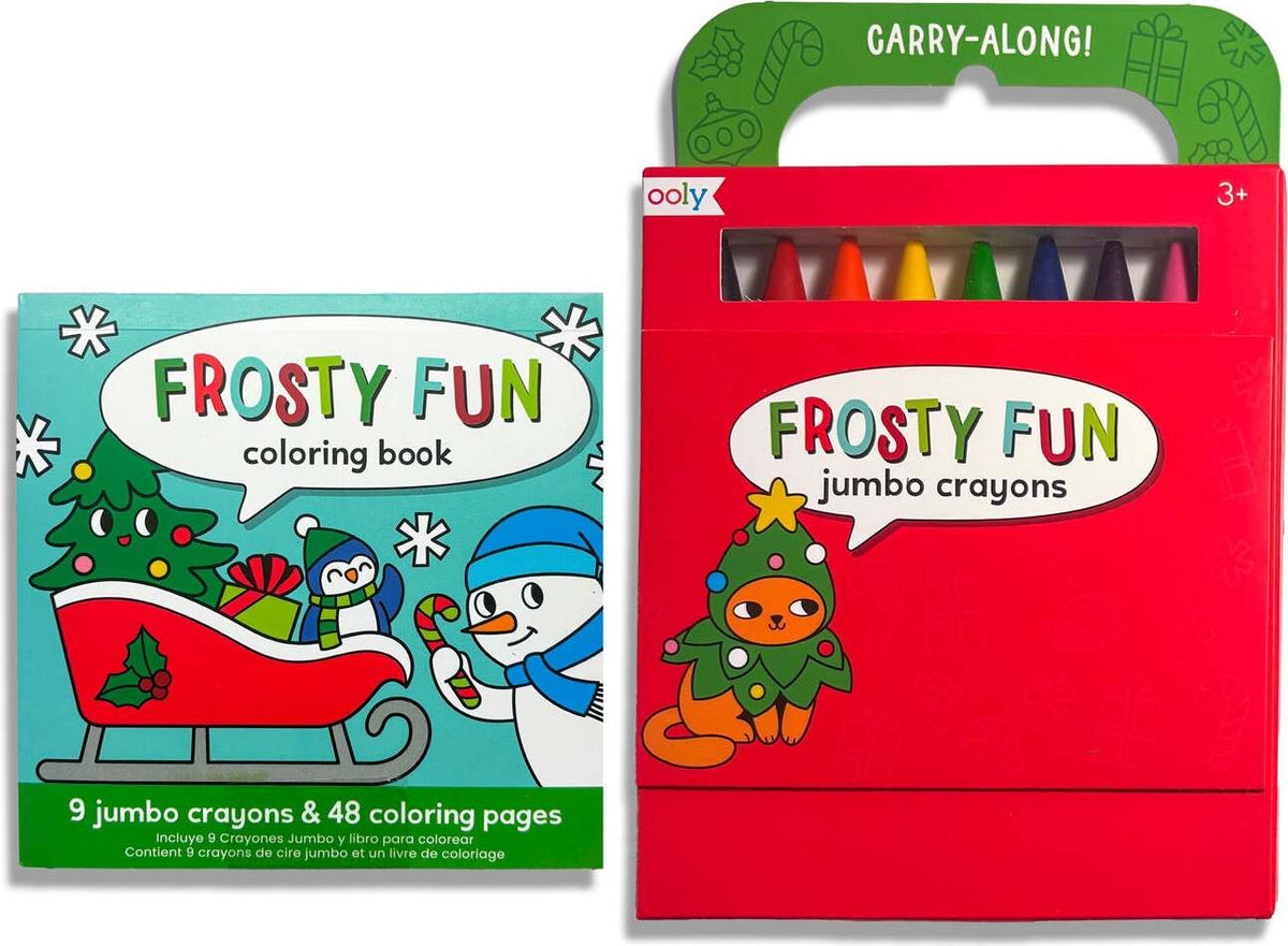 Frosty Fun Coloring Book Carry-Along!