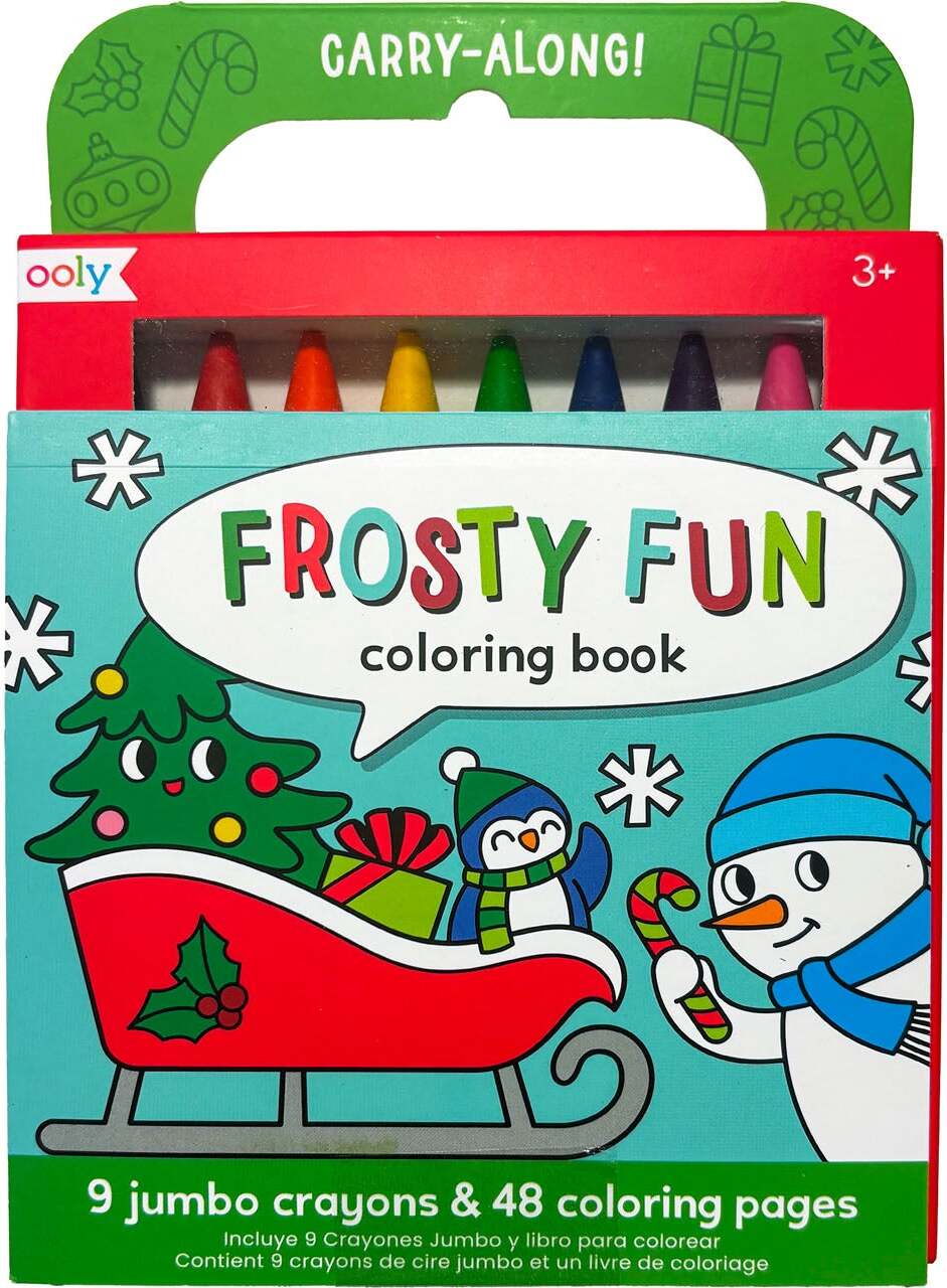 Frosty Fun Coloring Book Carry-Along!