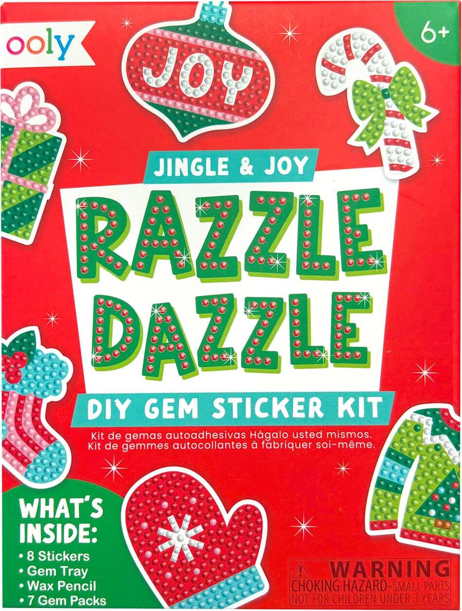 Jingle & Joy Razzle Dazzle DIY Gem Sticker Kit