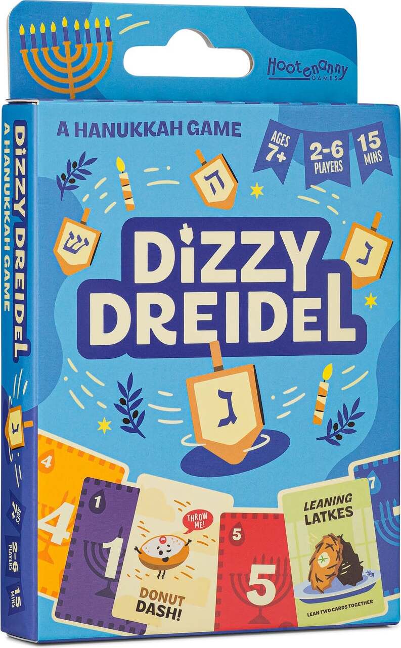 Dizzy Dreidel A Hanukkah Card Game