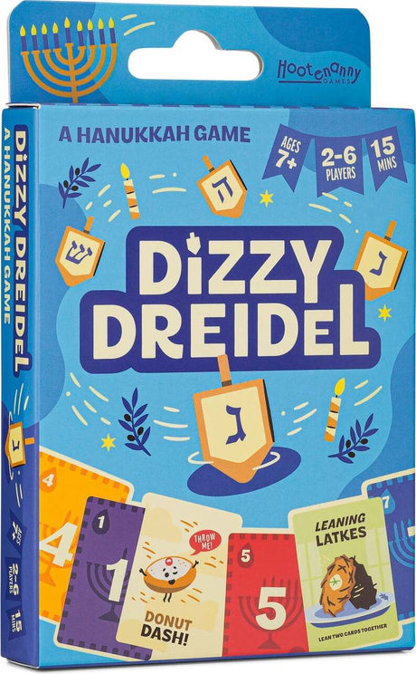 Dizzy Dreidel A Hanukkah Card Game