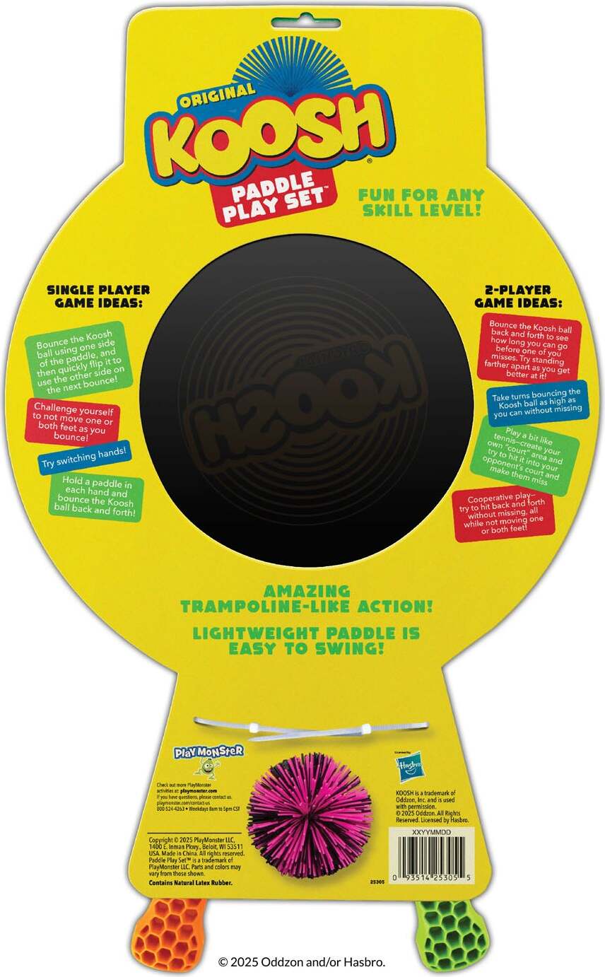 KOOSH Neon Paddle Play Set