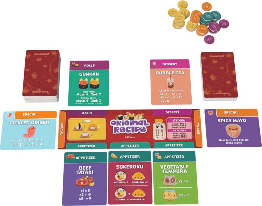 Sushi Go Party! Chef's Special Card Game