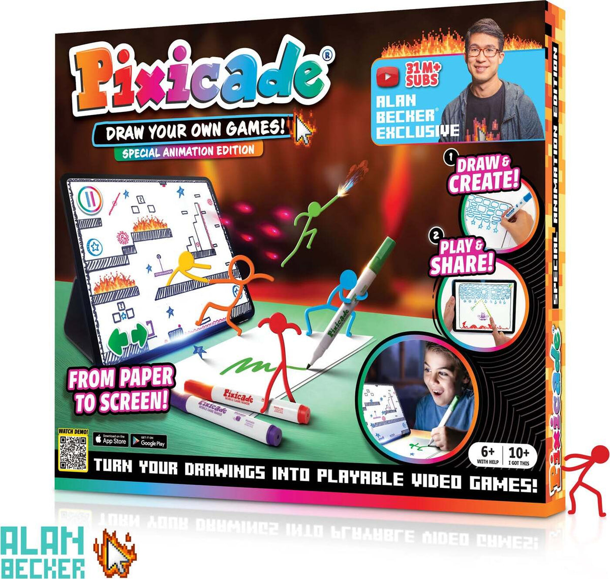 Pixicade Special Animation Edition - Alan Becker