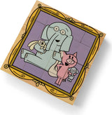 Mo Willems' Elephant & Piggie Wooden Cube Puzzle