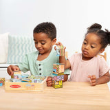 Mo Willems' Elephant & Piggie Wooden Cube Puzzle