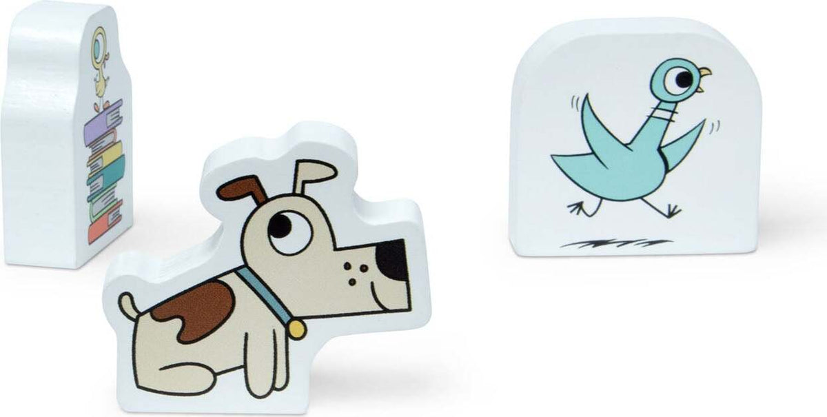 Mo Willems' The Pigeon! Wooden Bus Play Set