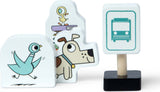 Mo Willems' The Pigeon! Wooden Bus Play Set