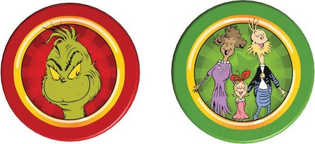 The Grinch Checkers and Tic Tac Toe Tin