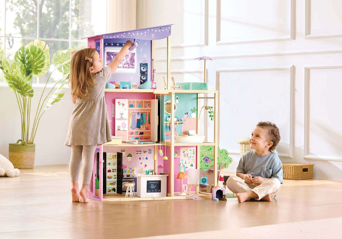 Hape E3531 Fashion Glow Dream Mansion