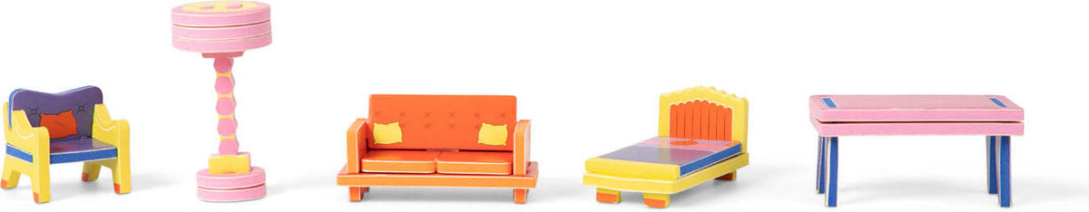 Giants Moving Tiny Furniture Party Game