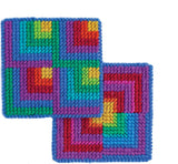Discover Needlepoint Coaster Kit