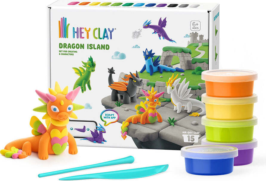 Hey Clay Dragon Island