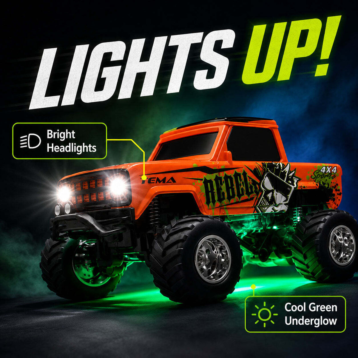 Hyper Drive Mini RC Retro Truck