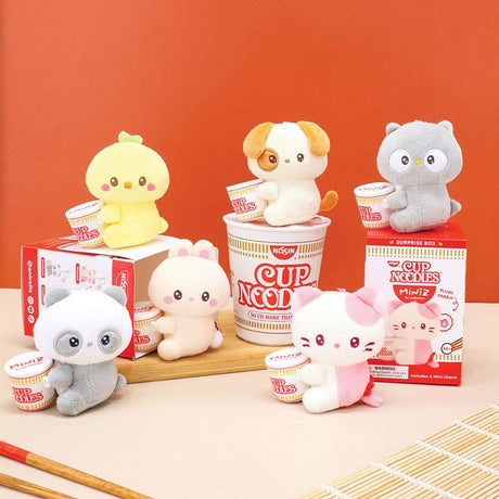 Nissin Cup Noodles Miniz by Anirollz Surprise Plush Box
