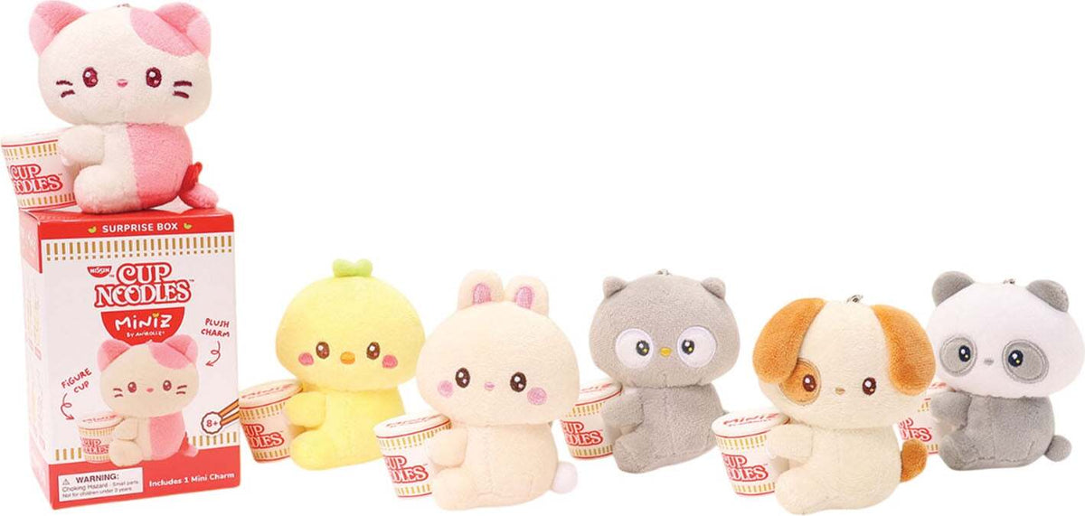 Nissin Cup Noodles Miniz by Anirollz Surprise Plush Box
