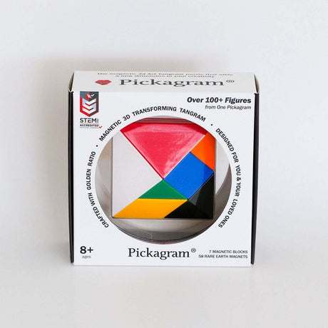 Pickagram Magnetic 3D Art Tangram Puzzle