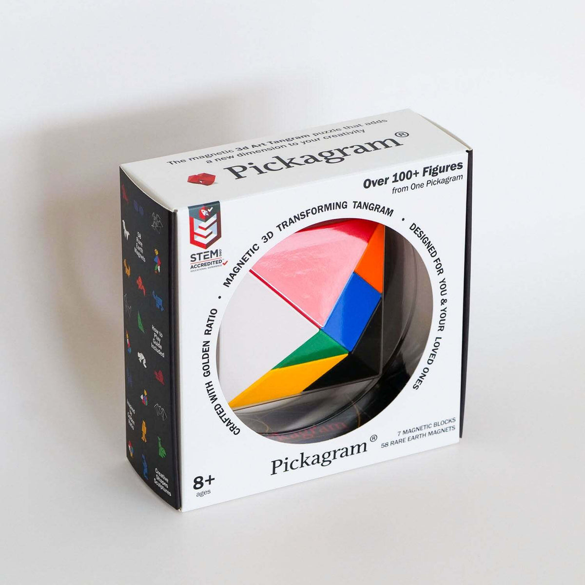 Pickagram Magnetic 3D Art Tangram Puzzle