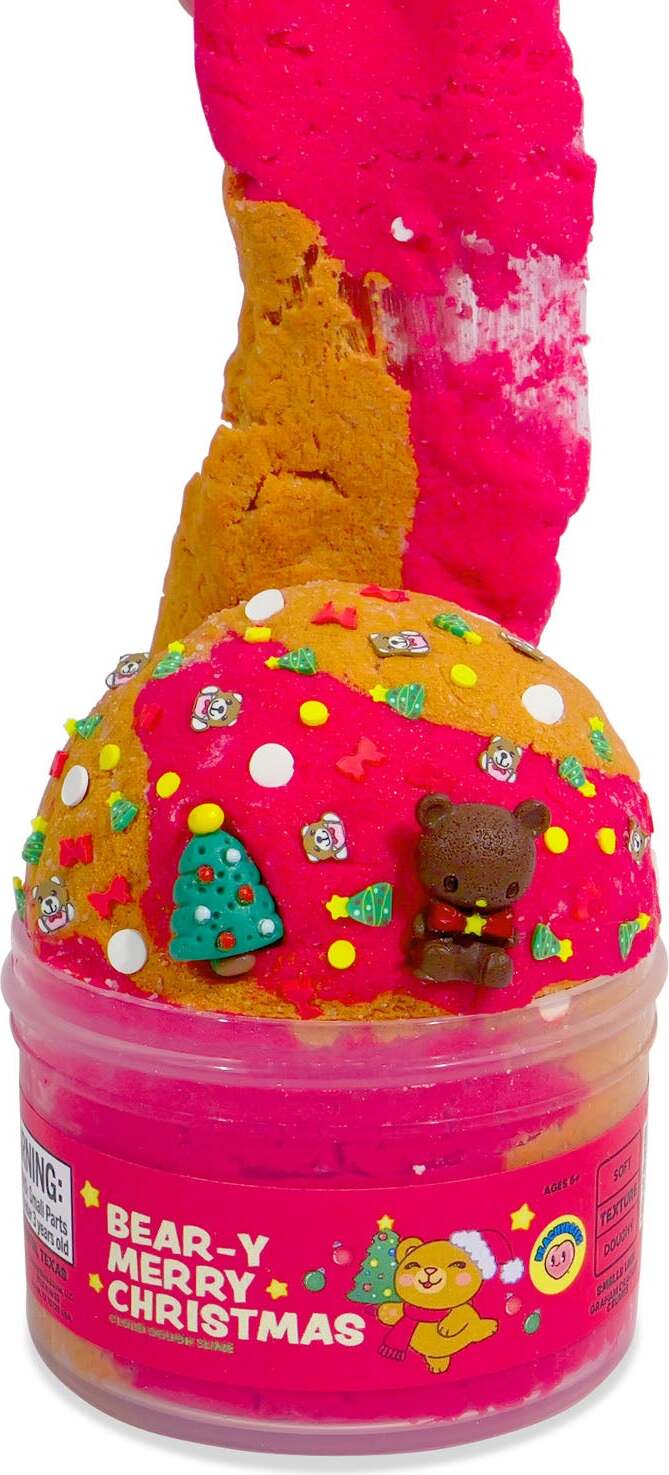 Bear-y Merry Christmas Cloud Dough Slime