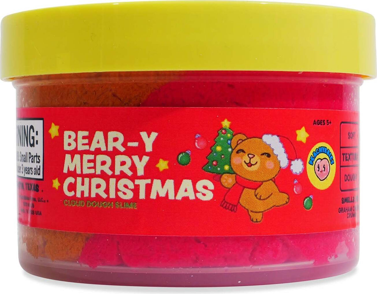 Bear-y Merry Christmas Cloud Dough Slime