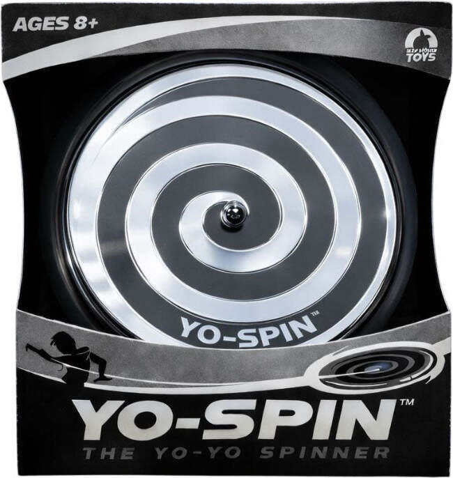 Yo-Spin The Yo-Yo Spinner Metallic - Black