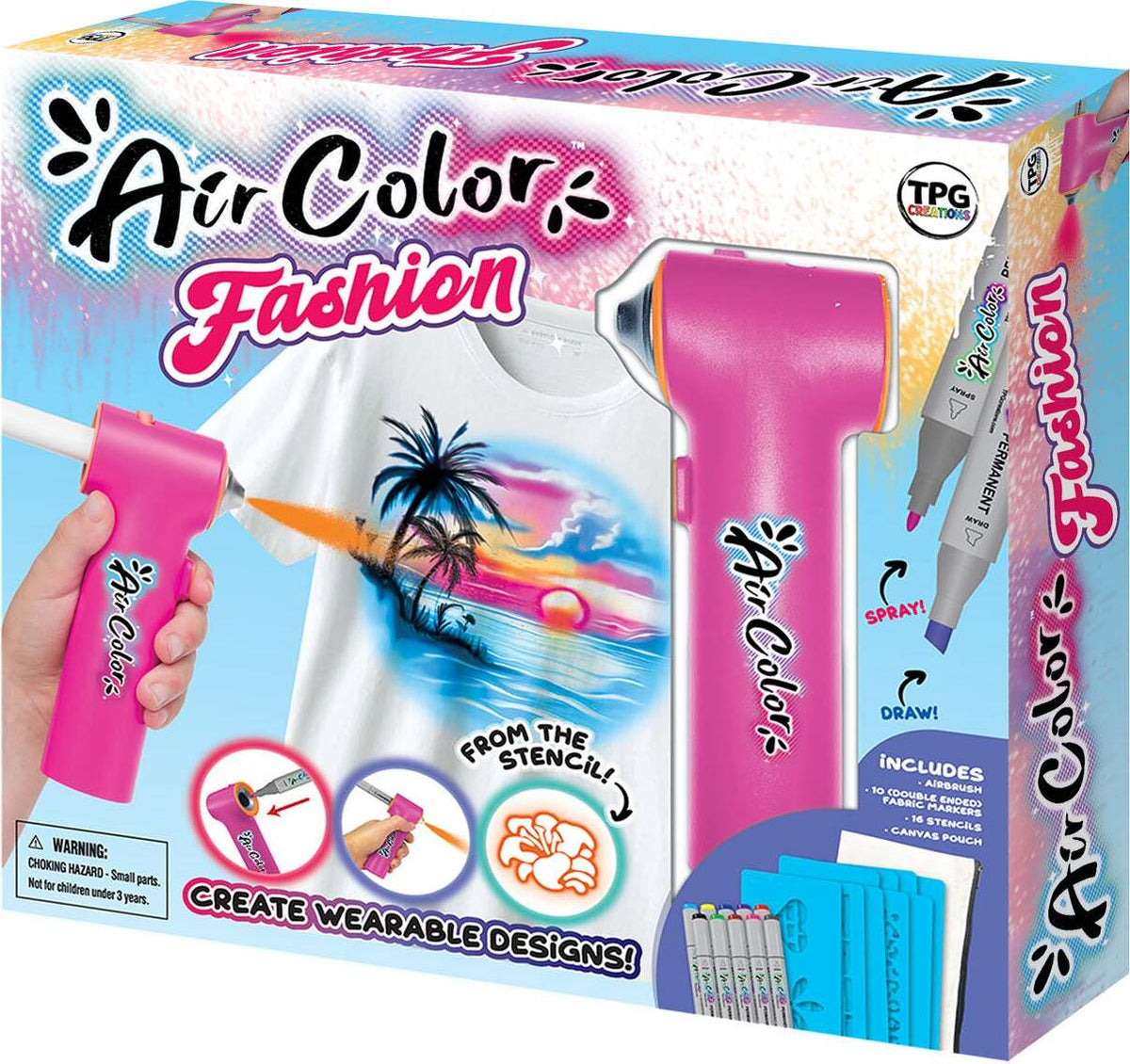 Air Color Fashion Airbrush Kit