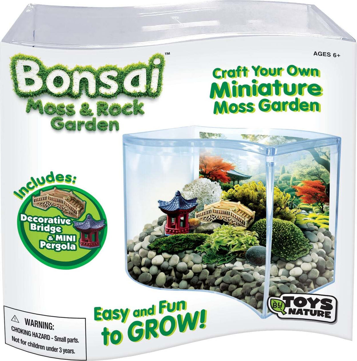 Bonsai Moss & Rock Garden Terrarium