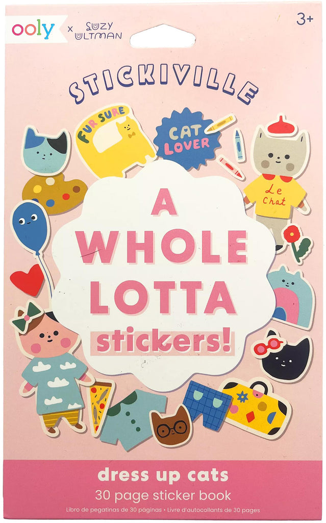 Stickiville A Whole Lotta Stickers! Dress Up Cats