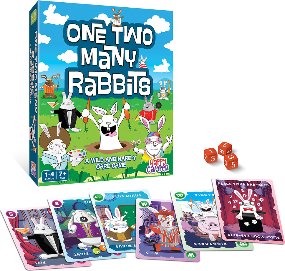 One Two Many Rabbits Game – Turner Toys