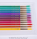 Color Brush Watercolor Pencil & Paintbrush in One Jewel Tones - Set of 12