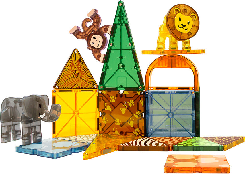 Magna-Tiles Safari Animals 25 Piece Set