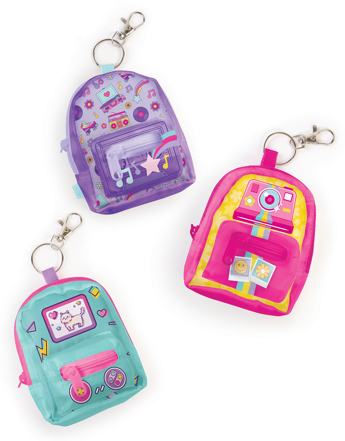 Retro Gamer Mini Backpack with Stationery Asst Retro Gamer Mini Backpack with Stationery Asst