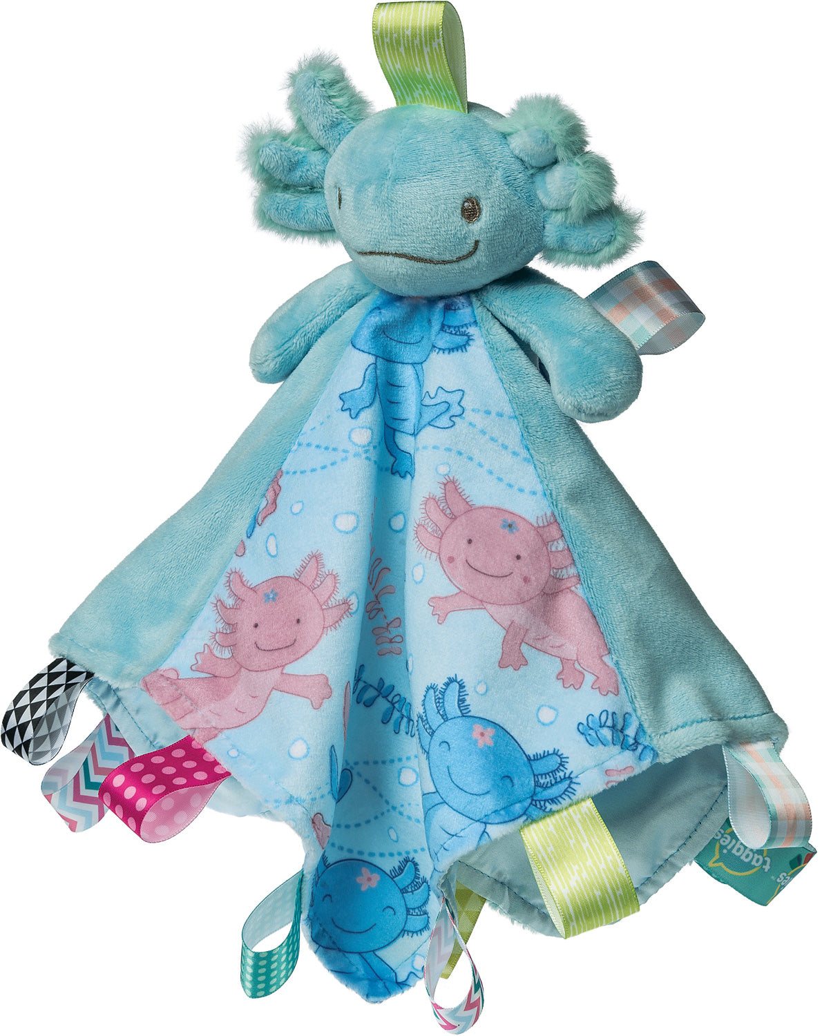 Taggies Lizzy Axolotl Character Blanket Pink