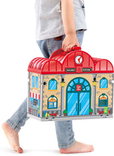 Portable Train Station Set