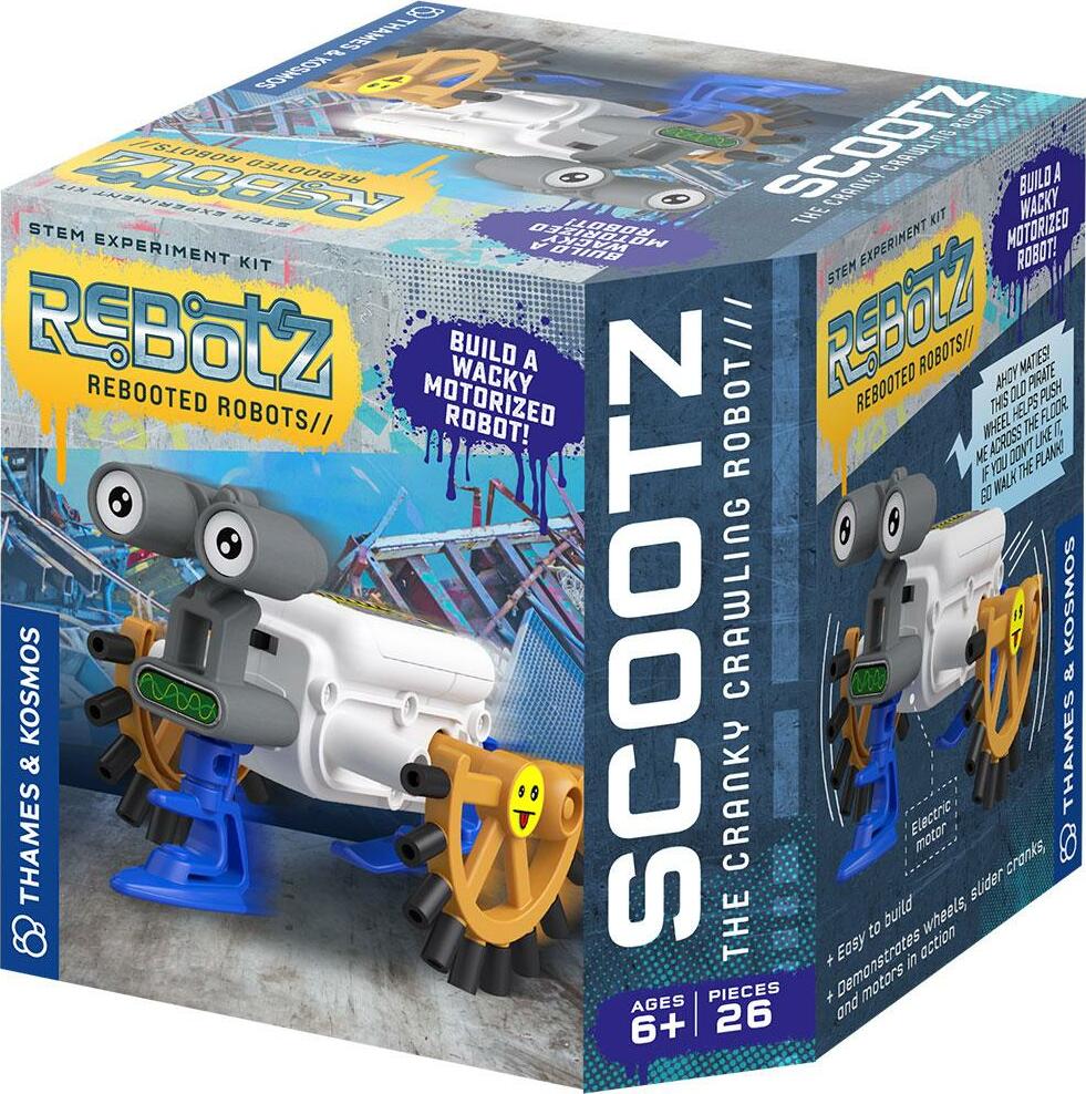 Rebotz: Scootz  The Cranky Crawling Robot