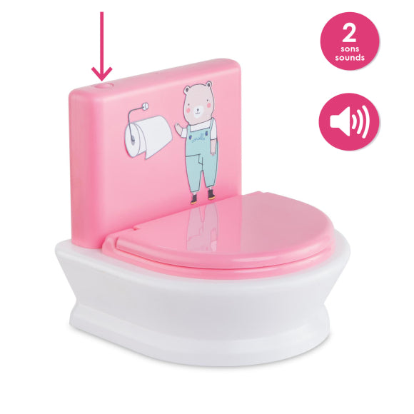 Corolle Interactive Toilet for 12"/14"4 Doll