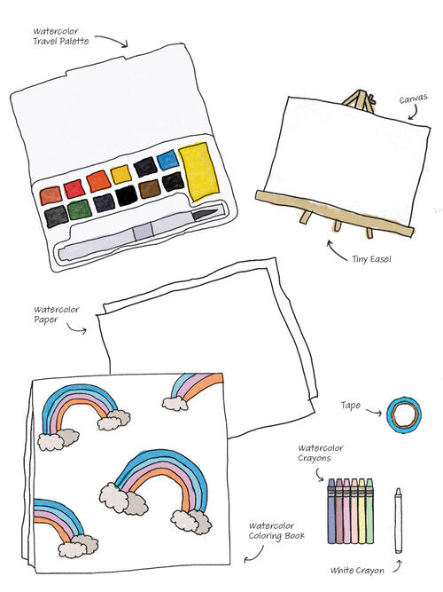 Tiny Easel Traveler Kit