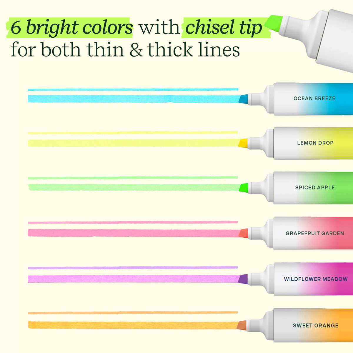 Lifelines Scented Stacking Highlighters 2 Pack