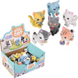 1.5" Flocked Micro Cat (assortment - sold individually)