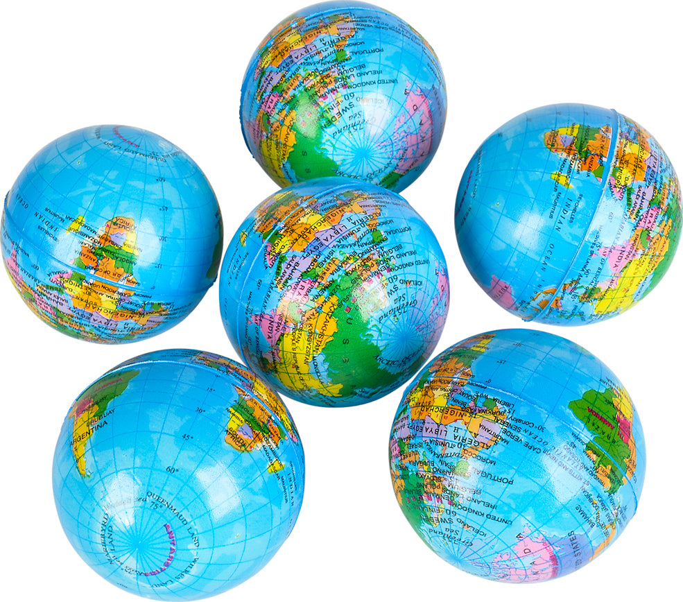 3" Globe Stress Ball