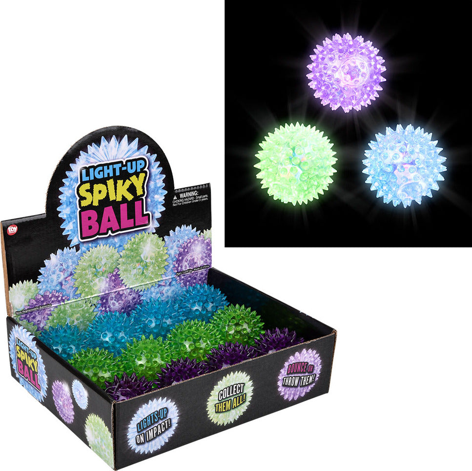 2.5" Light-up Spiky Ball