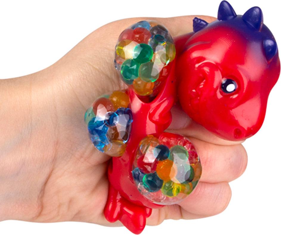 3.5" Squeezy Bead Dinosaur Ball