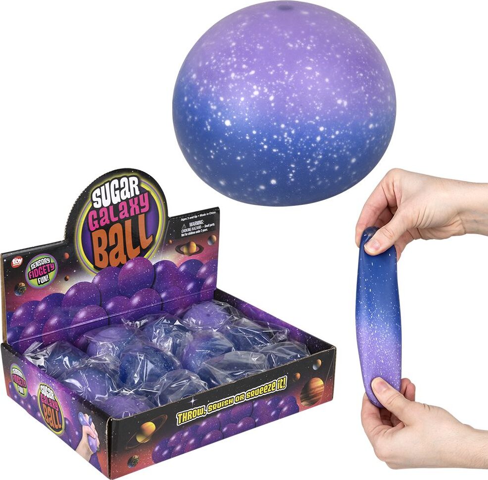 2.4" Galaxy Squeezy Sugar Ball  (sold individually)