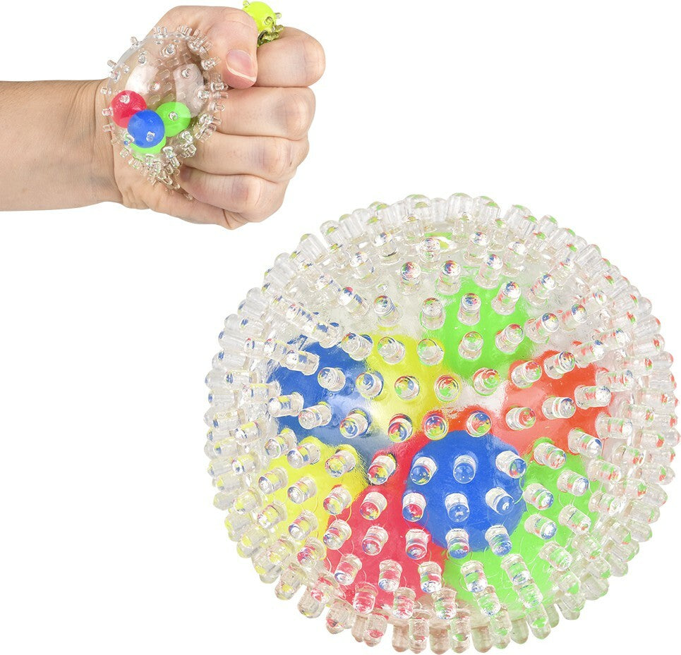 2.4" Squeezy Spiky Molecule Ball