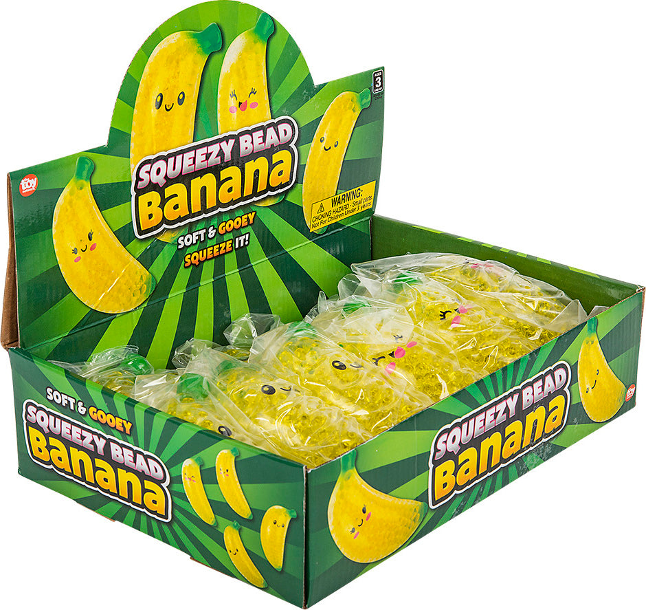 5.5" Squeezy Bead Banana